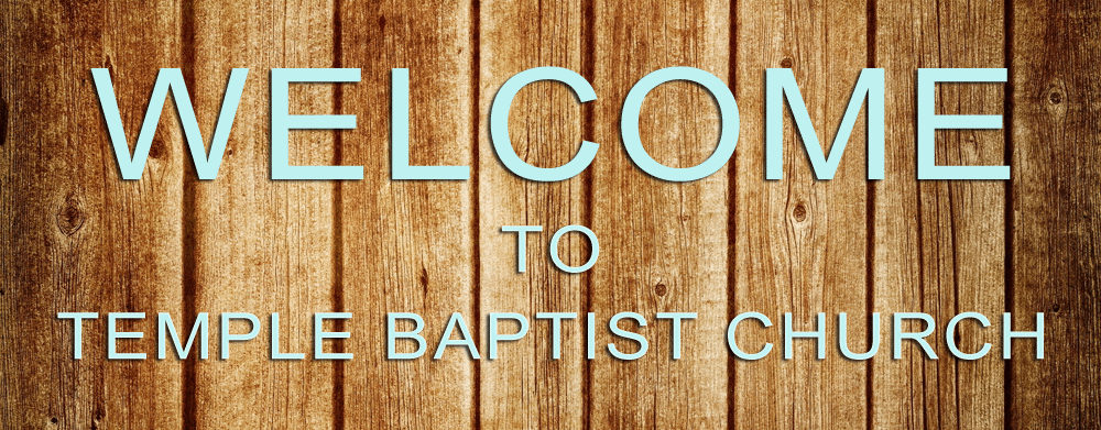 Welcome to Temple